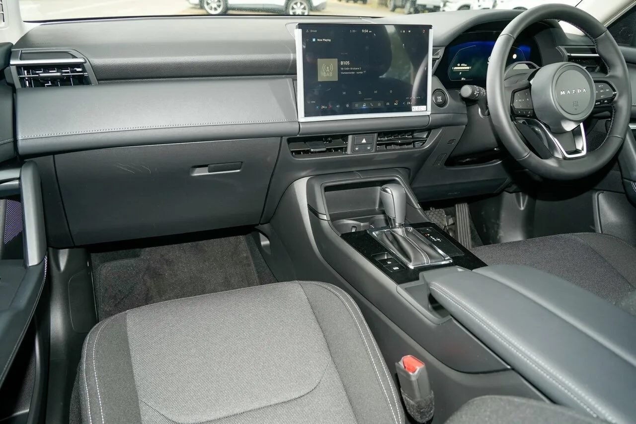 2026 Mazda CX-5 KM0HA0 G25 SKYACTIV-Drive i-ACTIV AWD Evolve Navy Blue 6 Speed Sports Automatic