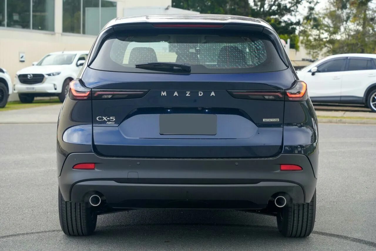 2026 Mazda CX-5 KM0HA0 G25 SKYACTIV-Drive i-ACTIV AWD Evolve Navy Blue 6 Speed Sports Automatic