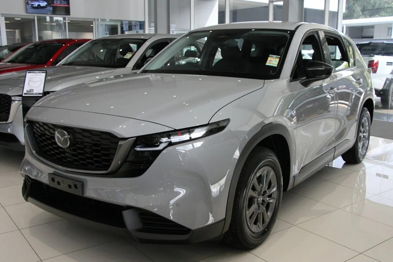 2026 Mazda CX-5 KM0HA0 G25 SKYACTIV-Drive i-ACTIV AWD Pure Aero Gray 6 Speed Sports Automatic Wagon