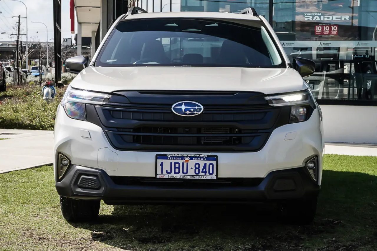 2026 Subaru Forester S6 MY26 CVT AWD Crystal White Pearl 8 Speed Constant Variable Wagon