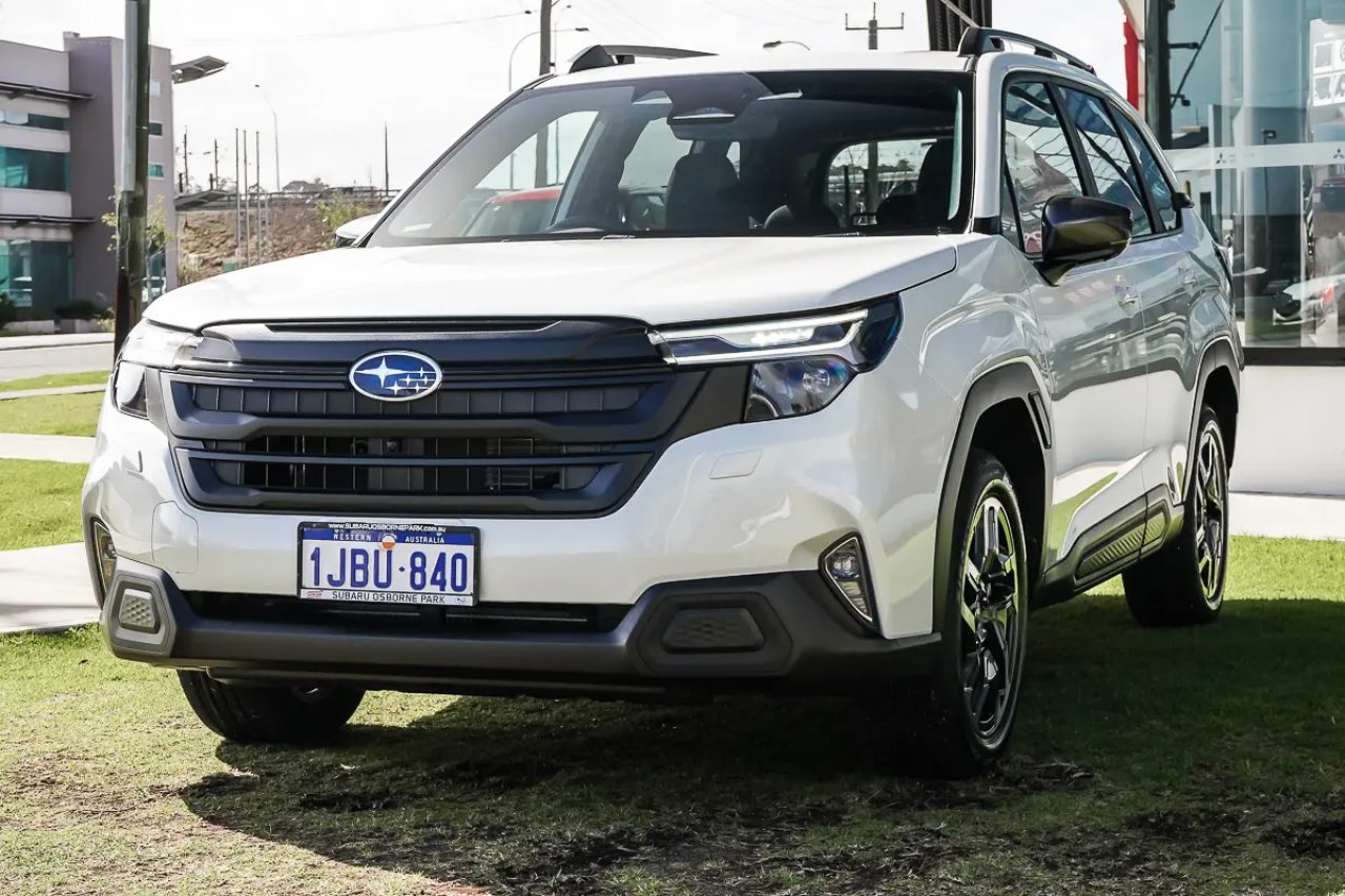 2026 Subaru Forester S6 MY26 CVT AWD Crystal White Pearl 8 Speed Constant Variable Wagon