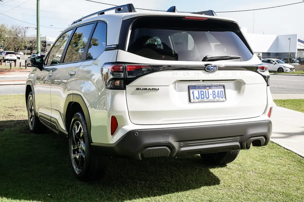 2026 Subaru Forester S6 MY26 CVT AWD Crystal White Pearl 8 Speed Constant Variable Wagon