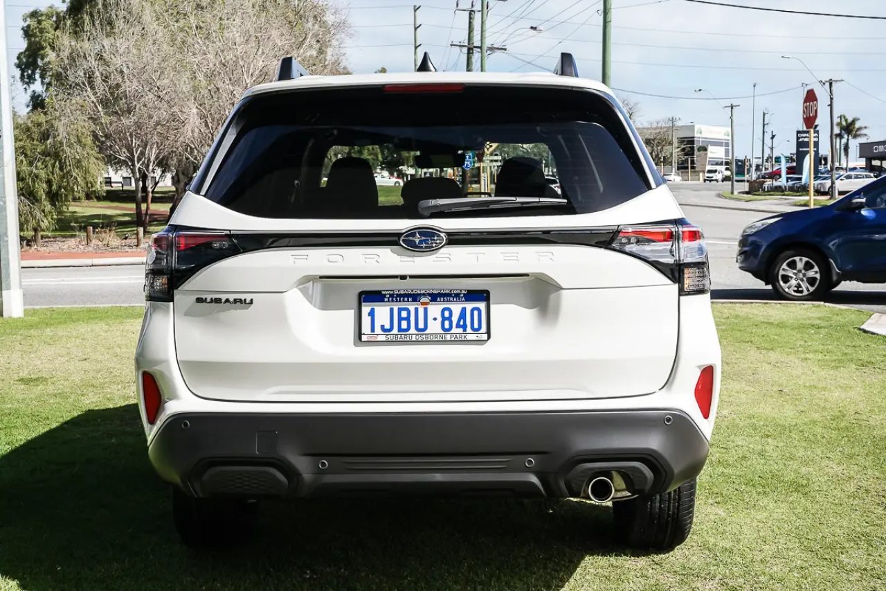 2026 Subaru Forester S6 MY26 CVT AWD Crystal White Pearl 8 Speed Constant Variable Wagon