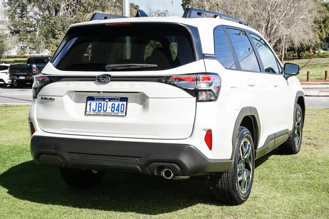 2026 Subaru Forester S6 MY26 CVT AWD Crystal White Pearl 8 Speed Constant Variable Wagon