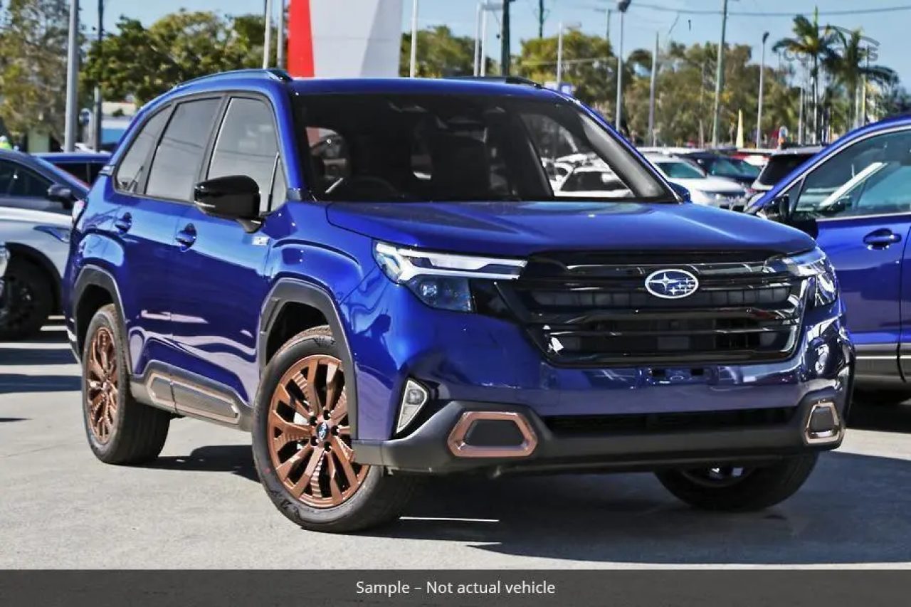 2026 Subaru Forester S6 MY26 Hybrid Sport CVT AWD Sapphire Blue 8 Speed Constant Variable Wagon