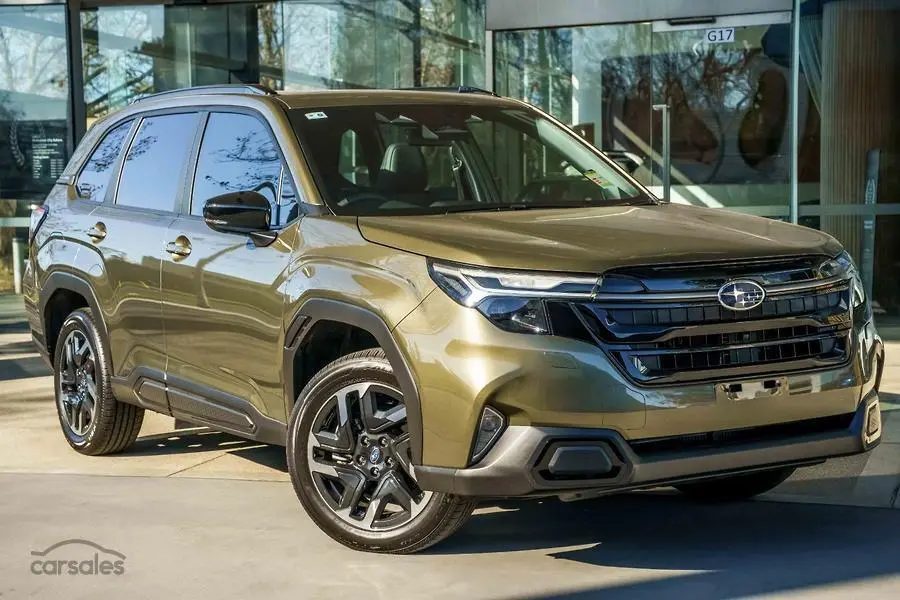 2026 Subaru Forester S6 MY26 Touring CVT AWD Autumn Green 8 Speed Constant Variable Wagon