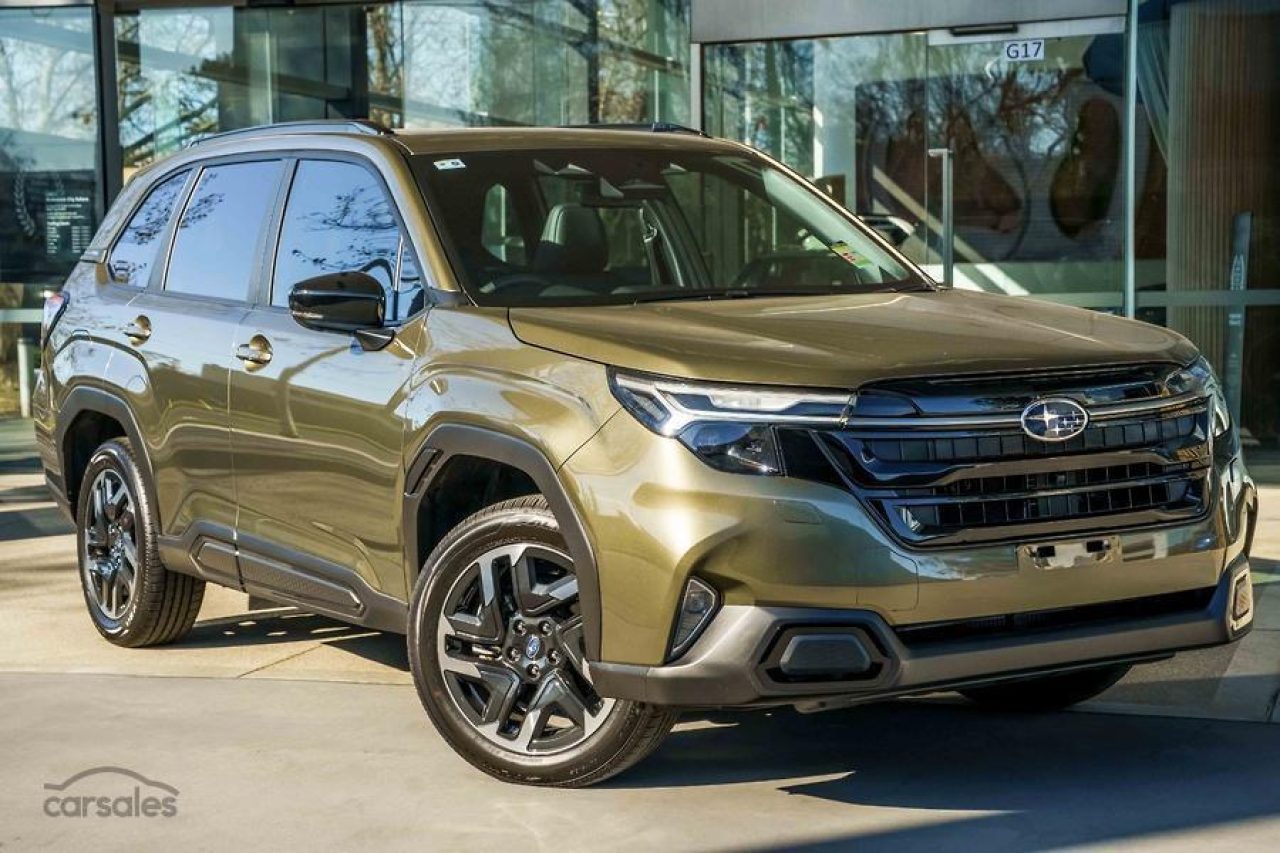 2026 Subaru Forester S6 MY26 Touring CVT AWD Autumn Green 8 Speed Constant Variable Wagon