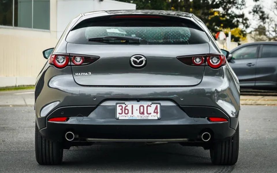 2025 Mazda 3 BP2H7A G20 SKYACTIV-Drive Evolve Machine Grey 6 Speed Sports Automatic Hatchback