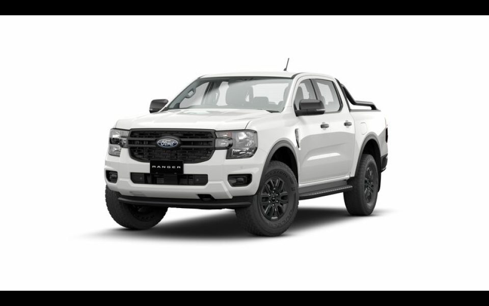 2026 Ford Ranger Black Edition Pick-up Double Cab FullTime 4WD DR Double Cab (Arctic White) New Car