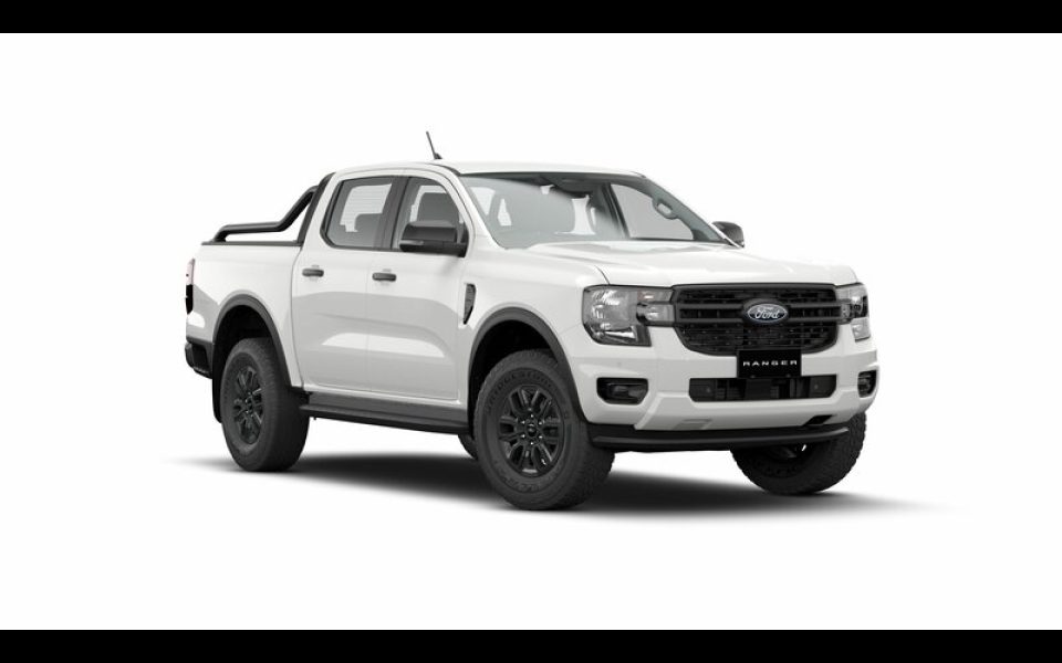 2026 Ford Ranger Black Edition Pick-up Double Cab FullTime 4WD DR Double Cab (Arctic White) New Car