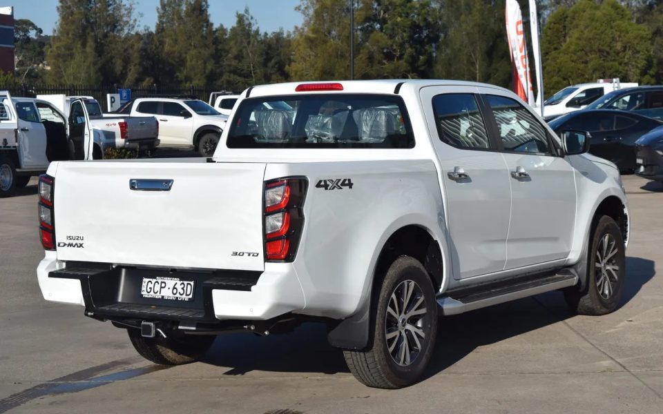 2026 Isuzu D-MAX RG MY25.5 LS-U+ Crew Cab Mineral White 6 Speed Sports Automatic Utility