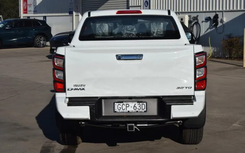 2026 Isuzu D-MAX RG MY25.5 LS-U+ Crew Cab Mineral White 6 Speed Sports Automatic Utility