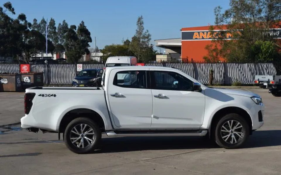 2026 Isuzu D-MAX RG MY25.5 LS-U+ Crew Cab Mineral White 6 Speed Sports Automatic Utility