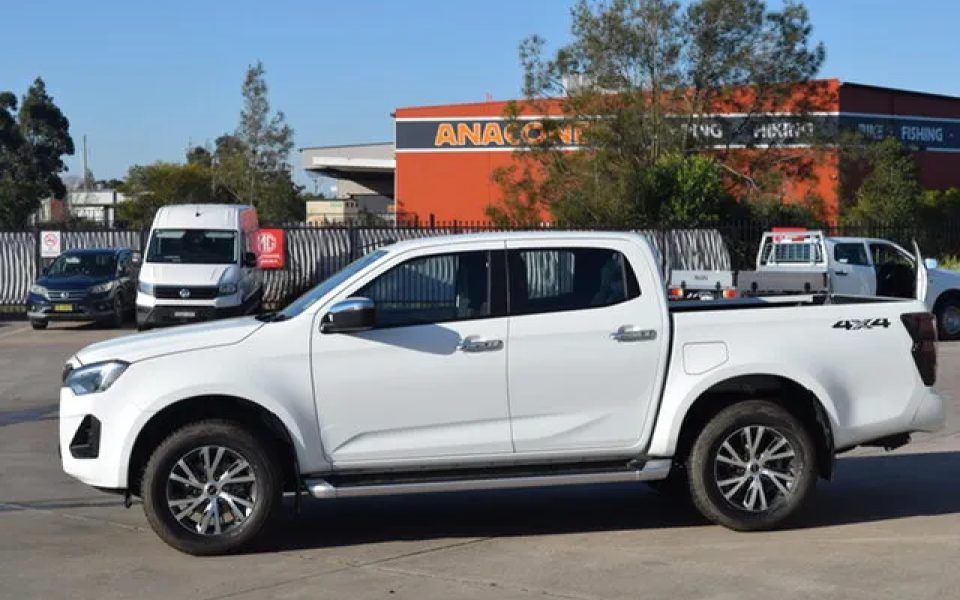 2026 Isuzu D-MAX RG MY25.5 LS-U+ Crew Cab Mineral White 6 Speed Sports Automatic Utility