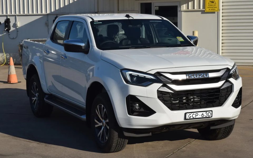 2026 Isuzu D-MAX RG MY25.5 LS-U+ Crew Cab Mineral White 6 Speed Sports Automatic Utility