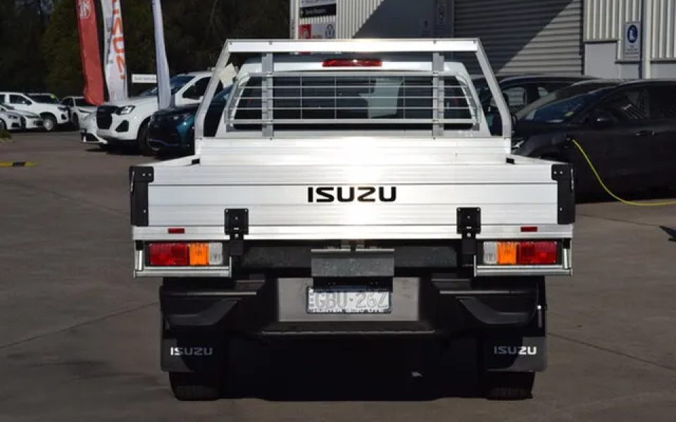 2026 Isuzu D-MAX RG MY25.5 SX Crew Cab 4x2 High Ride Mineral White 8 Speed Sports Automatic