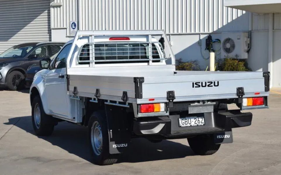 2026 Isuzu D-MAX RG MY25.5 SX Crew Cab 4x2 High Ride Mineral White 8 Speed Sports Automatic