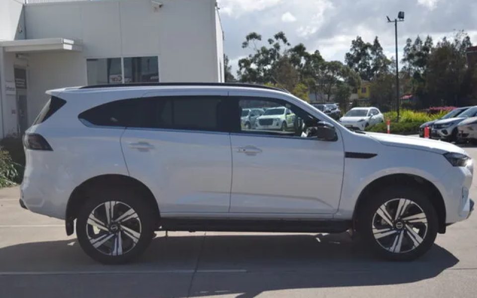 2026 Isuzu MU-X RJ MY25.5 LS-T Rev-Tronic Moonstone White 6 Speed Sports Automatic Wagon