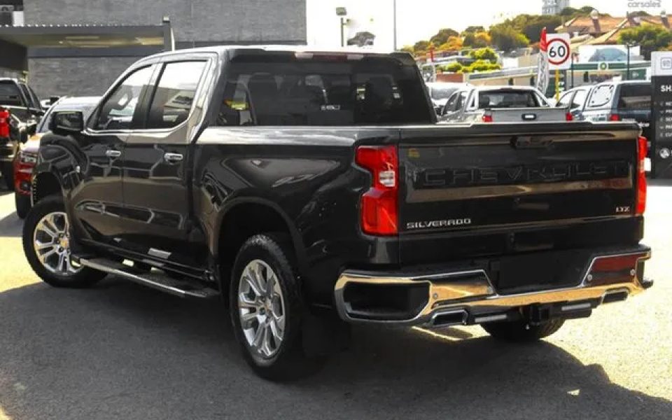 2025 Chevrolet Silverado T1 MY25 1500 LTZ Premium Pickup Crew Cab W/Tech Pack Black 10 Speed