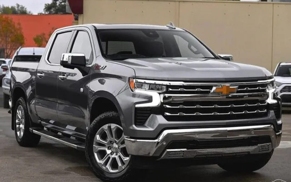 2025 Chevrolet Silverado T1 MY25 1500 LTZ Premium Pickup Crew Cab W/Tech Pack Sterling Grey 10 Speed