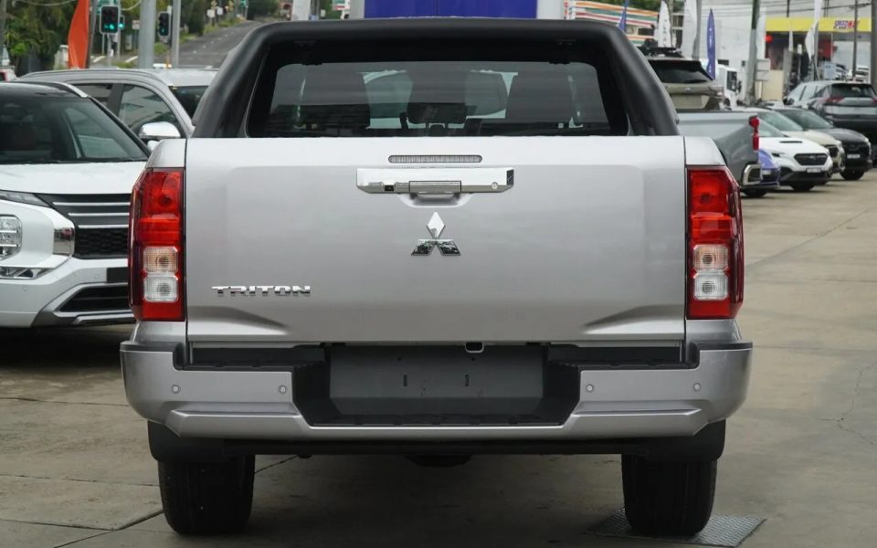 2025 Mitsubishi Triton MV MY25 GLX-R Pick-up Double Cab 4x4 Blade Silver 6 Speed Sports Automatic