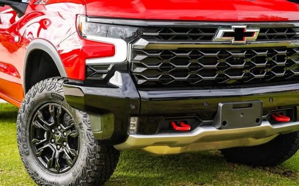 2025 Chevrolet Silverado T1 MY25 1500 ZR2 Pickup Crew Cab W/Tech Pack Radiant Red 10 Speed Automatic