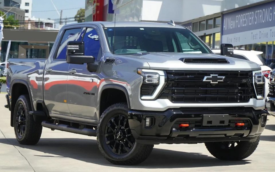 2026 Chevrolet Silverado HD T1 MY26 LTZ Premium Pickup Crew Cab W/Tech Pack Sterling Grey 10 Speed