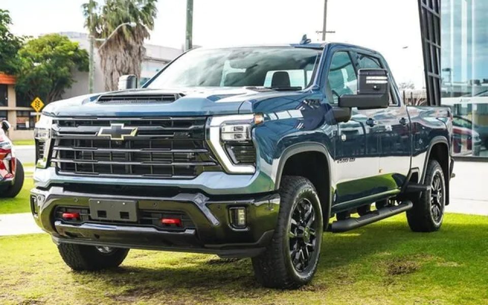 2025 Chevrolet Silverado HD T1 MY25 LTZ Premium Pickup Crew Cab W/Tech Pack Lakeshore Blue 10 Speed
