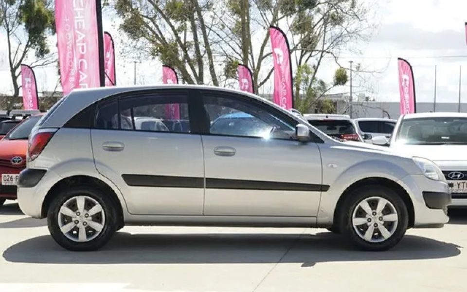 2009 Kia Rio JB MY09 LX Silver 5 Speed Manual Hatchback