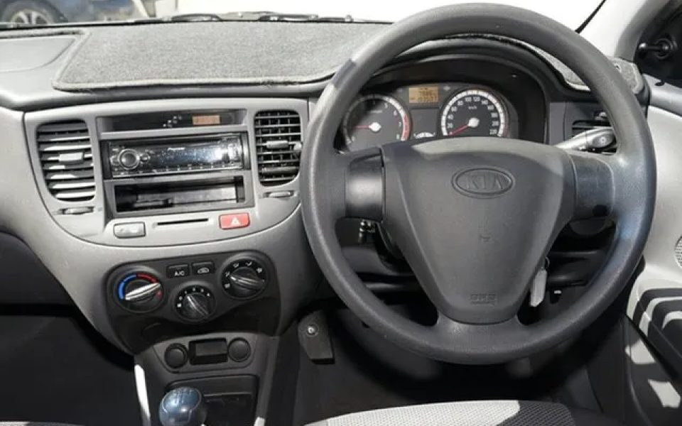 2009 Kia Rio JB MY09 LX Silver 5 Speed Manual Hatchback