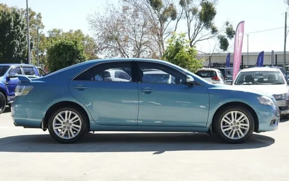 2010 Toyota Aurion GSV40R MY10 AT-X Blue 6 Speed Sports Automatic Sedan