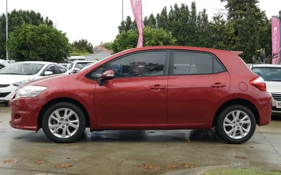 2012 Toyota Corolla ZRE152R MY11 Ascent Sport Red 6 Speed Manual Hatchback