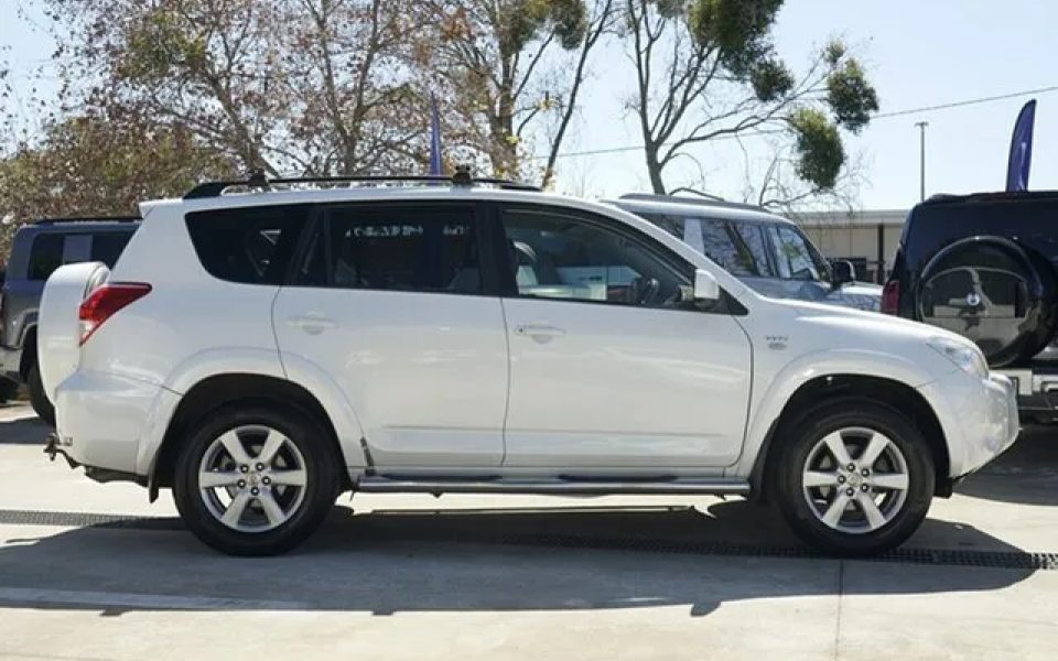 2007 Toyota RAV4 ACA33R Cruiser L White 4 Speed Automatic Wagon