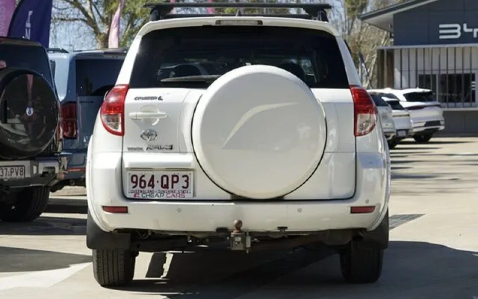 2007 Toyota RAV4 ACA33R Cruiser L White 4 Speed Automatic Wagon