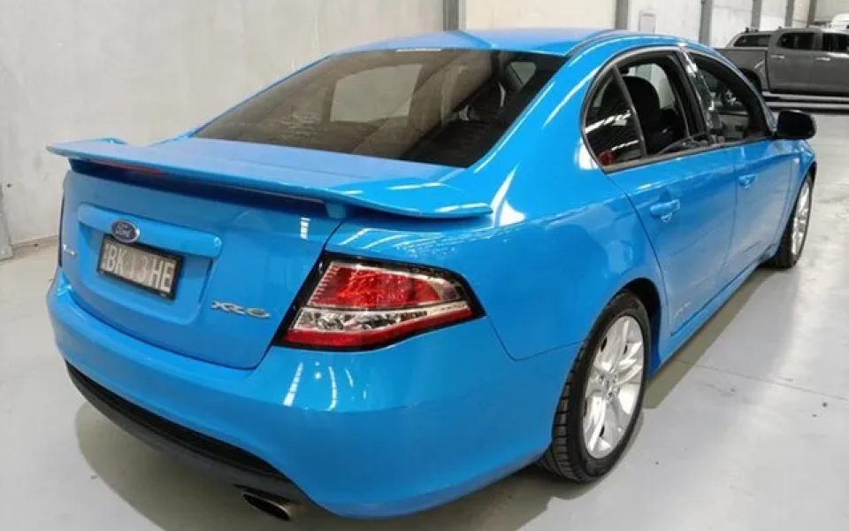 2011 Ford Falcon FG XR6 Blue Sedan