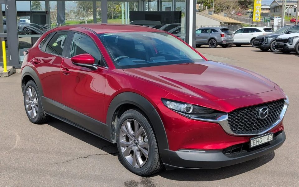 2020 Mazda CX-30 DM2W7A G20 SKYACTIV-Drive Evolve Wagon $24,990 Excluding Government Charges ~$77 Cost to fill at $1.50/L ~784km Average per tank Fuel Type Petrol Fuel Efficiency 6.5L / 100km Transmission Automatic Odometer 50,974 kms Used Vehicle $24,990