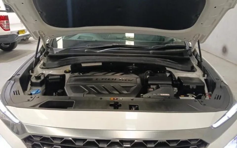 2018 Hyundai Santa Fe TM MY19 Highlander White 8 Speed Sports Automatic Wagon