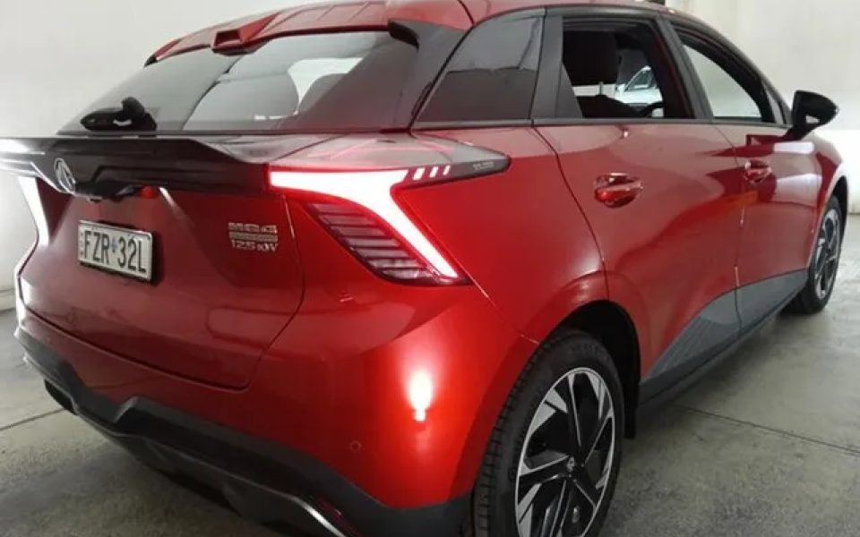 2025 MG MG4 MEH32 MY25 Excite 51 125kW Red 1 Speed Reduction Gear Hatchback