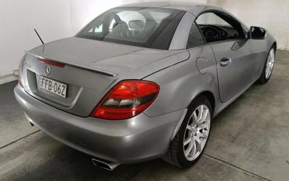 2009 Mercedes-Benz SLK-Class R171 MY09 SLK350 Silver 7 Speed Automatic Roadster