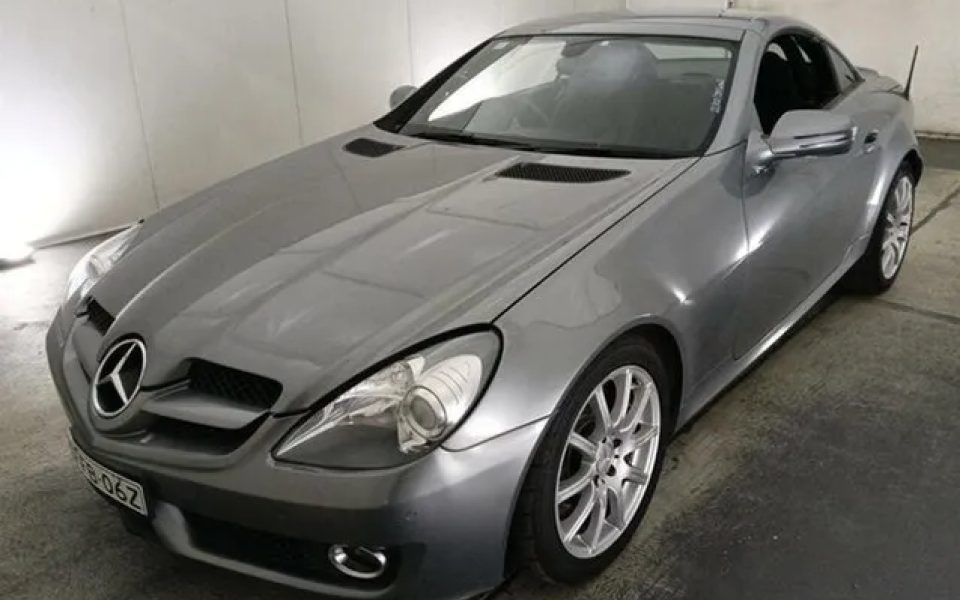 2009 Mercedes-Benz SLK-Class R171 MY09 SLK350 Silver 7 Speed Automatic Roadster