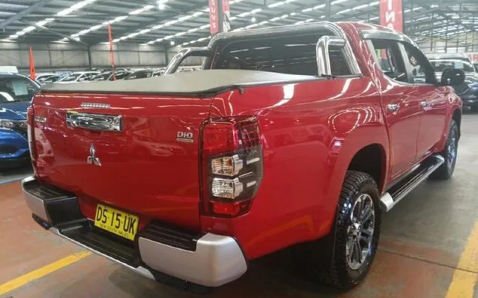 2019 Mitsubishi Triton MR MY19 GLS Double Cab Red 6 Speed Sports Automatic Utility