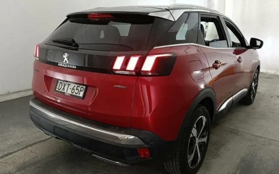 2018 Peugeot 3008 P84 MY18 GT Line SUV Red 6 Speed Sports Automatic Hatchback