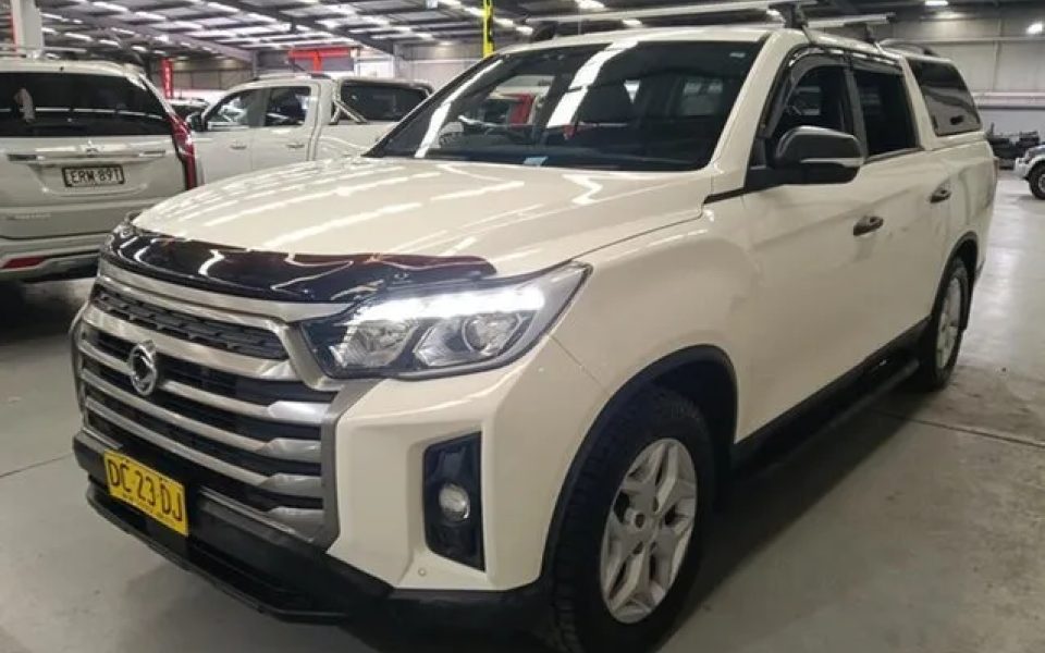 2021 Ssangyong Musso Q215 MY21 ELX Crew Cab White 6 Speed Sports Automatic Utility