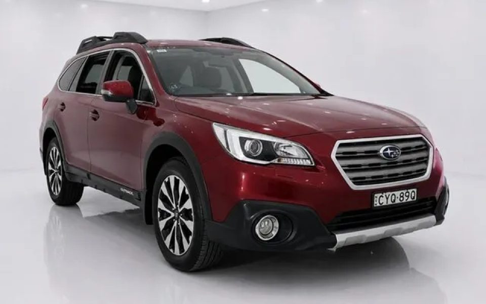 2015 Subaru Outback B6A MY15 2.5i CVT AWD Premium Red 6 Speed Constant Variable Wagon