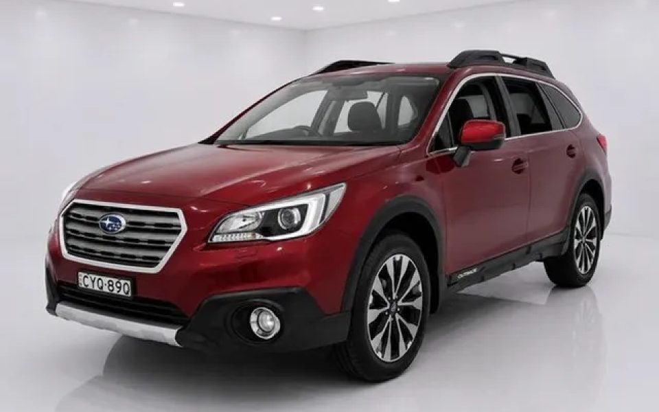 2015 Subaru Outback B6A MY15 2.5i CVT AWD Premium Red 6 Speed Constant Variable Wagon