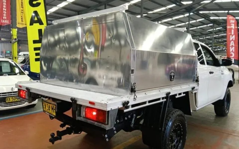 2020 Toyota Hilux GUN125R Workmate Extra Cab White 6 Speed Sports Automatic Cab Chassis