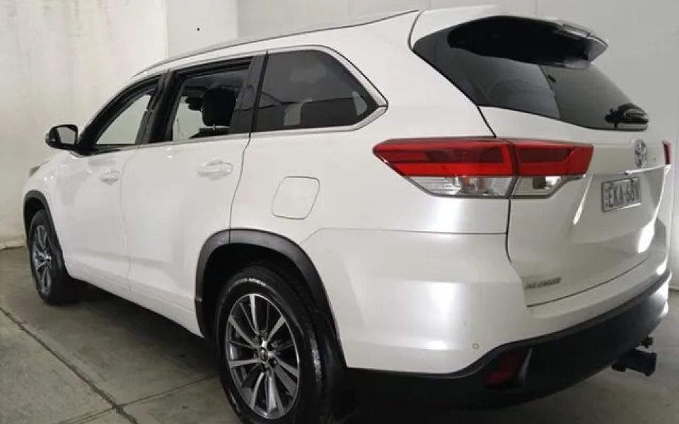 2019 Toyota Kluger GSU55R GXL AWD White 8 Speed Sports Automatic Wagon
