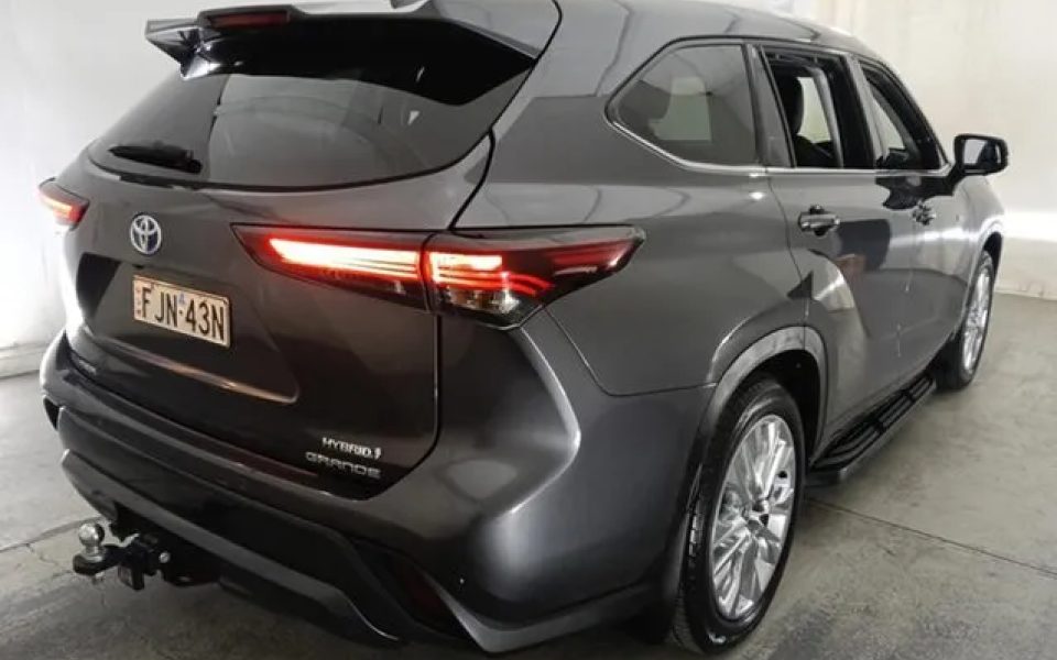 2024 Toyota Kluger Axuh78R Grande eFour Grey 6 Speed Constant Variable Wagon Hybrid