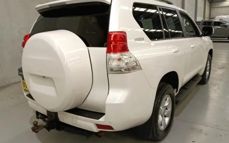 2013 Toyota Landcruiser Prado KDJ150R Altitude White 5 Speed Sports Automatic Wagon
