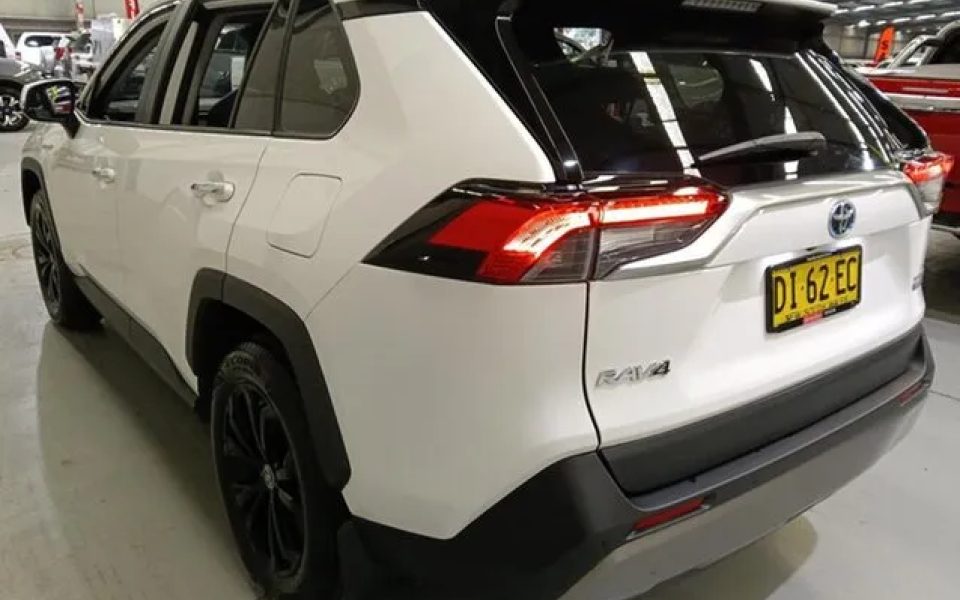 2022 Toyota RAV4 Axah52R Cruiser 2WD White 6 Speed Constant Variable Wagon Hybrid